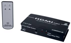 Commutateur HDMI avec T�l�commande, cliquez pour agrandir 