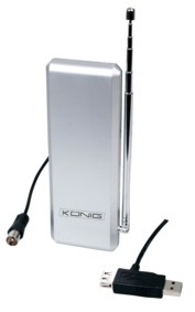 Antenne USB TNT K�NIG, cliquez pour agrandir 