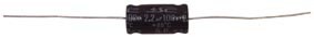 Condensateur Chimique Axial 100�F / 100V, cliquez pour agrandir 