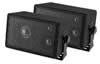 Paire de mini-enceintes 3 voies, 4 Ohm;