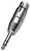 Adaptateur XLR NEUTRIK / fiche jack 6,35 m�le st�r�o - NA-3FP