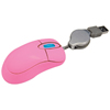 Mini Souris Optique avec C�ble Usb Retractable Rose Sweex