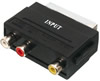 Adaptateur fiche P�ritel m�le vers 3x RCA m�le A/V IN