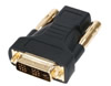 Adaptateur HDMI femelle - DVI-D m�le, dor�