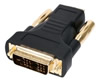 Adaptateur HDMI m�le - DVI-D m�le, dor�