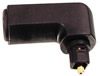 Adaptateur Optique Toslink M�le vers Toslink Femelle 90�
