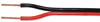 Cble Haut-Parleurs noir/rouge 2x0.75mm, 100m