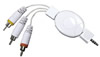 CABLE RETRACTABLE POUR IPOD� VIDEO K�NIG