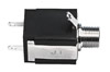 Fiche Jack 6.35mm Stéréo Femelle, montage Chassis