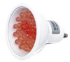 Lampe LED GU10 - blanc chaud - 230V - 30 LEDs