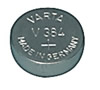 Pile bouton pour montre Varta - V384 -  1.55V - 38mah - SR41 384.801.111