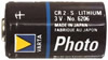 Pile Lithium Varta - CR2 - 3.0V - 920mAh - 15.6 x 27mm