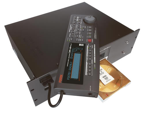 D2424LV+-+Enregistreur+num%E9rique+24+pistes+-+Fostex, cliquez pour agrandir 