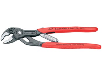 Smartgrip� water pump pliers, polished, 250mm, cliquez pour agrandir 