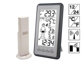 Station météo à radioguidage dcf, cliquez pour agrandir