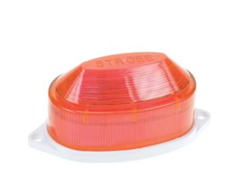 Flash �lectronique 12Vcc - rouge - HAA110R, cliquez pour agrandir 