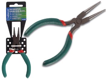 Pince miniature � becs demi-ronds, cliquez pour agrandir 