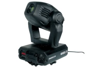 Projecteur+Lyre+Professionnel+a+16+Canaux+-+Spot+575+%28Cruiser+575%29, cliquez pour agrandir 
