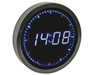 Perel - Horloge Murale avec Affichage Led - �====25cm - Bleu