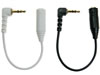 Ensemble de cbles adaptateurs audio stro - 2.5mm mle (90) vers 3.5mm femelle- 7cm