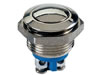 Bouton-Poussoir OFF-(ON) Rond en Acier Inoxydable SPDT 1NO 1NC
