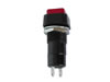 Bouton-Poussoir ON-(OFF) Noir 3A/125V