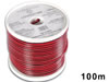 Cble Haut-Parleurs CCA noir/rouge 2x0.75mm, 100m