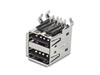 Double connecteur USB A Femelle, coud�, montage chassis