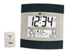 Horloge Murale Dcf Sans Fil avec Affichage de Temp�rature Int�rieure et Ext�rieure