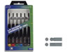 Jeu de 6 tournevis de precision (ball+hex)