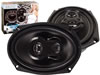 Jeux de 2 Haut-Parleurs Voiture 3 Voies, 6x9 / 200W