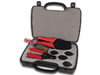 Kit complet avec pince � sertir pour coax