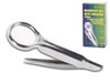 Loupe (6x) avec pincette