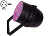 Projecteur LED PAR64 - Mod�le Court - Noir - 183 x LEDs 10mm - DMX