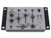 Table de Mixage Stereo a 3 Canaux + 2 Entrees Micro - Version Argentee