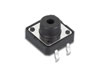 Touche Contact 12x12mm - Hauteur: 7.3mm (Calotte Ronde)