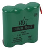 Batterie rechargeable NiMH - AA - pattes  souder