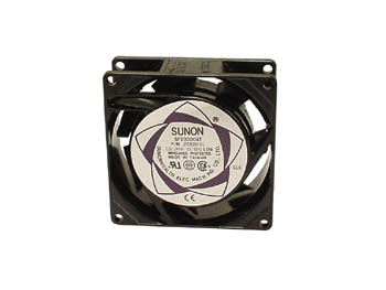 Ventilateur Sunon 230Vca Roulement a Aiguilles 80 x 80 x 25mm, cliquez pour agrandir 
